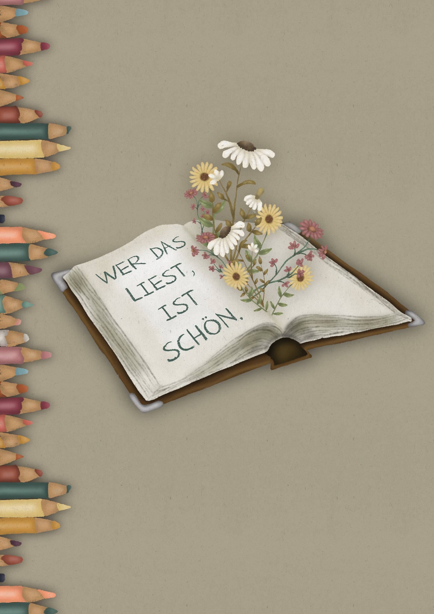 Wer das liest, ist schön.