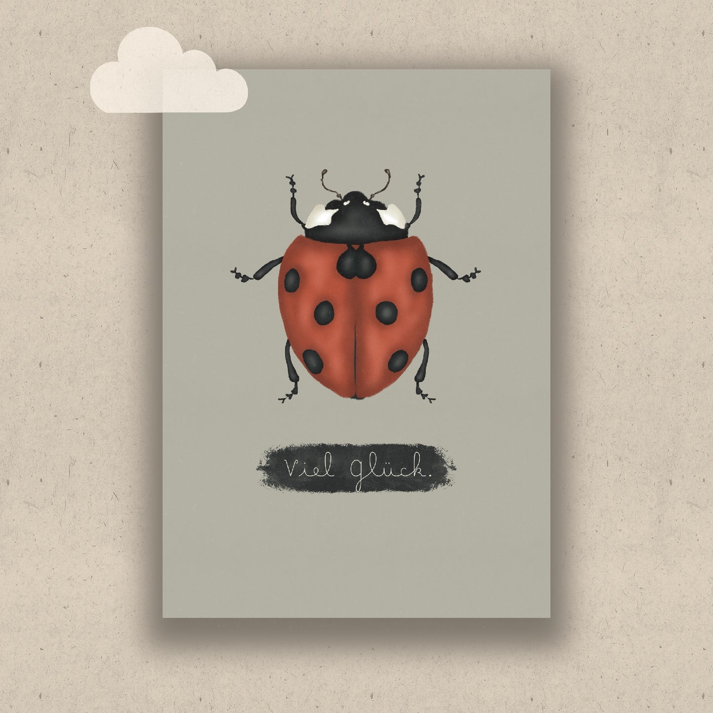 Viel Glück. - Marienkäfer