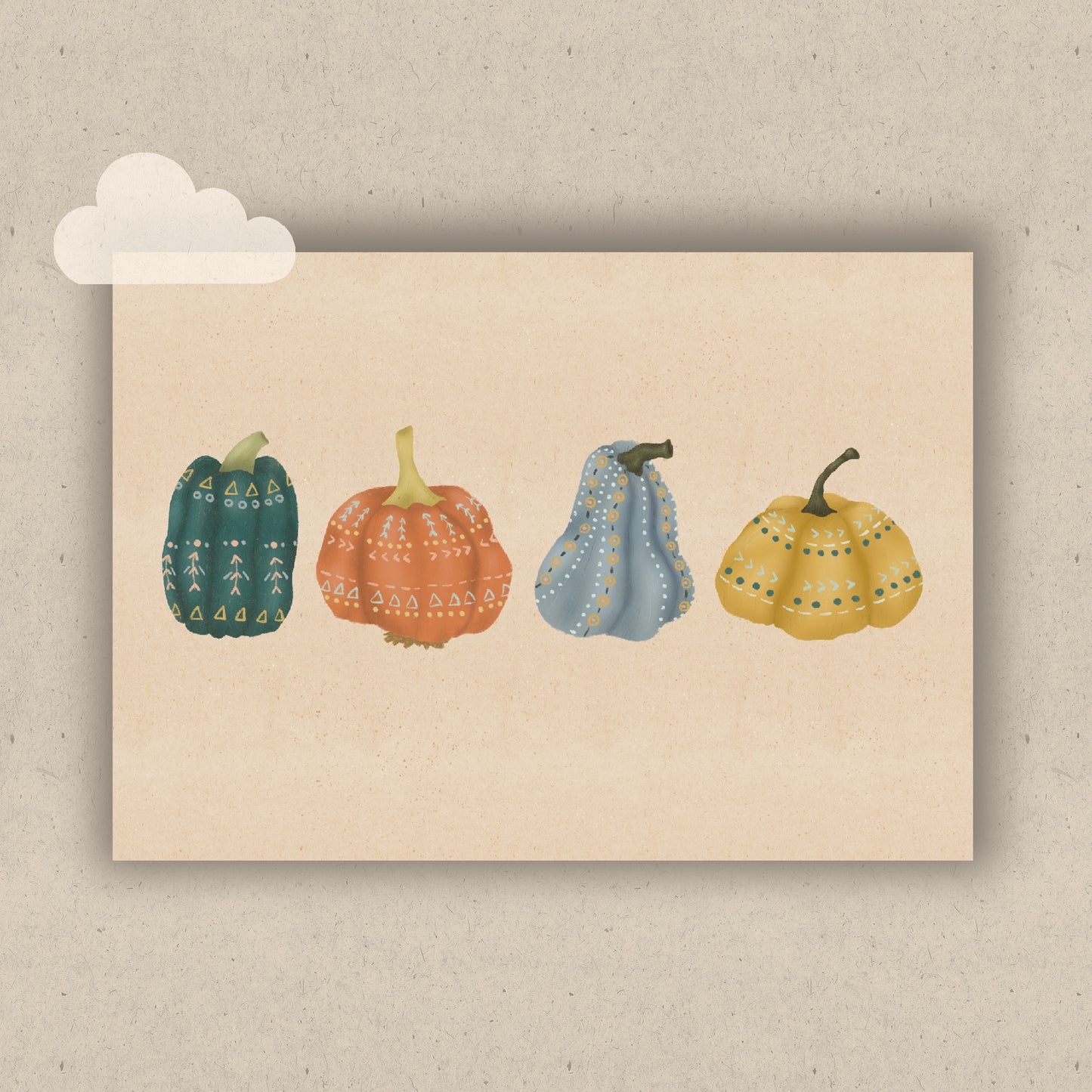 Boho-Kürbisse - Second Edition