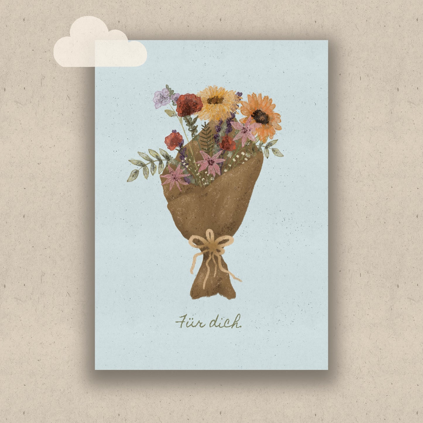 Für dich. - Blumenstrauß