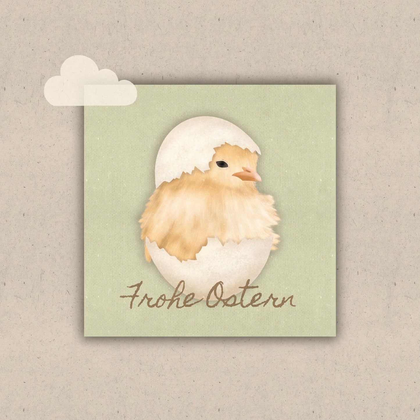Frohe Ostern - Küken