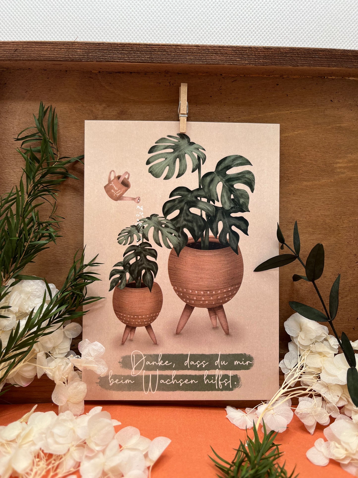 Danke, dass Du mir beim Wachsen hilfst