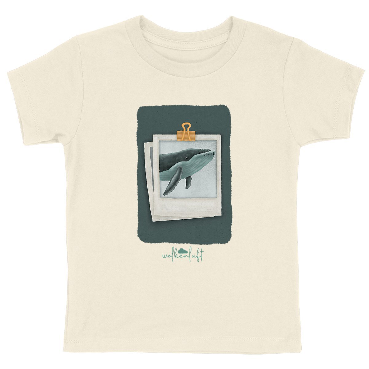 Buckelwal - Kinder T-Shirt aus Bio-Baumwolle