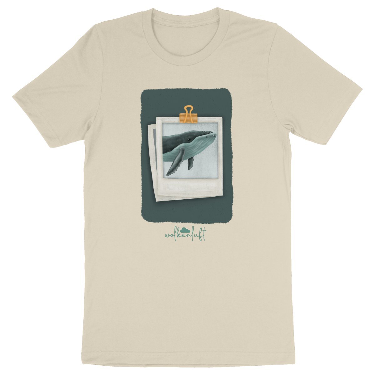 Buckelwal - Unisex T-Shirt aus Bio-Baumwolle