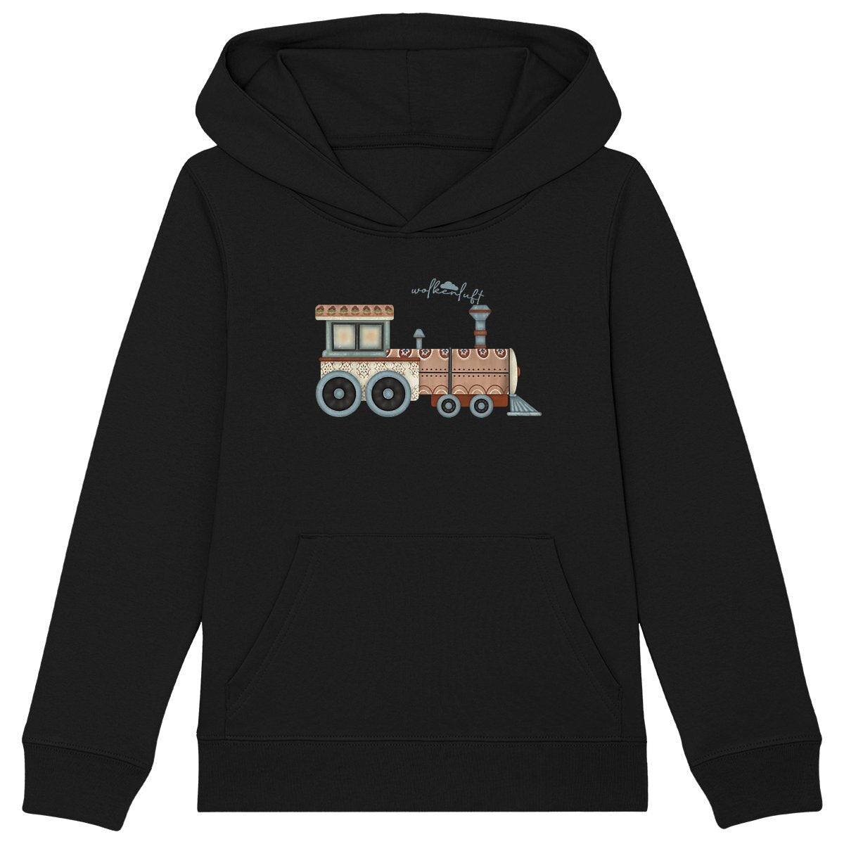 Abenteuer-Lokomotive - Kinder Hoodie