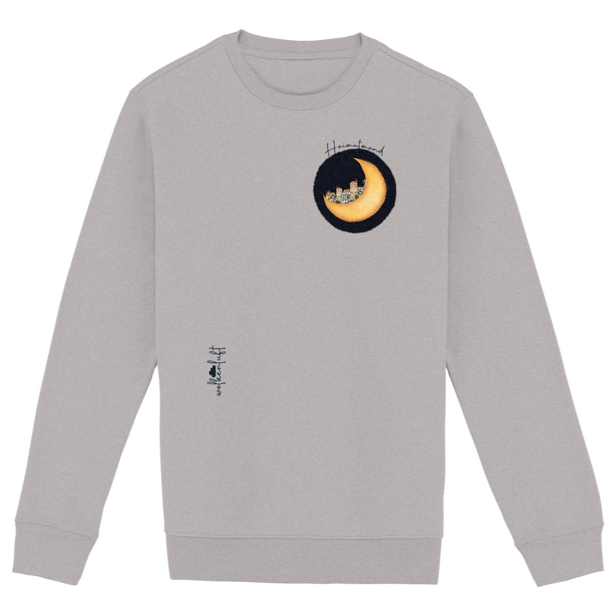 Heimatmond - Unisex Sweatshirt aus Bio-Baumwolle