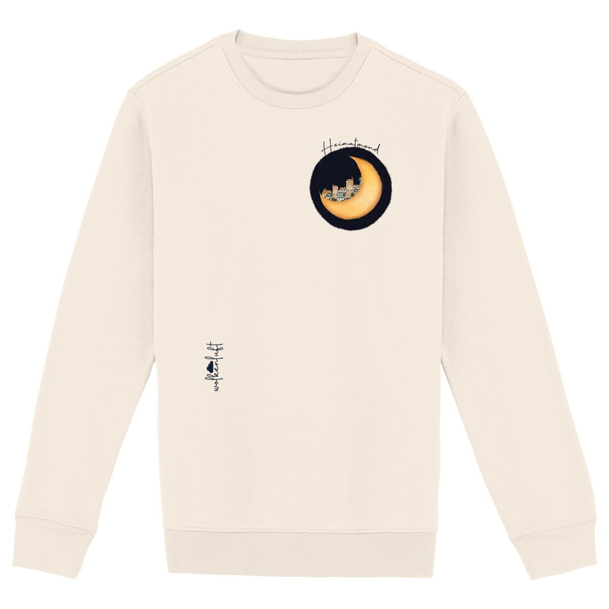 Heimatmond - Unisex Sweatshirt aus Bio-Baumwolle