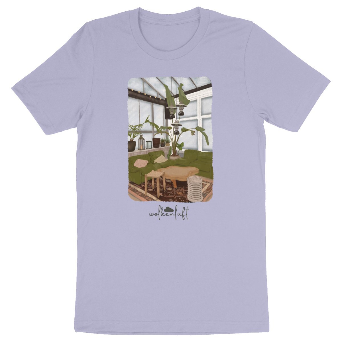 Branding - Unisex T-Shirt aus Bio-Baumwolle (pastell)