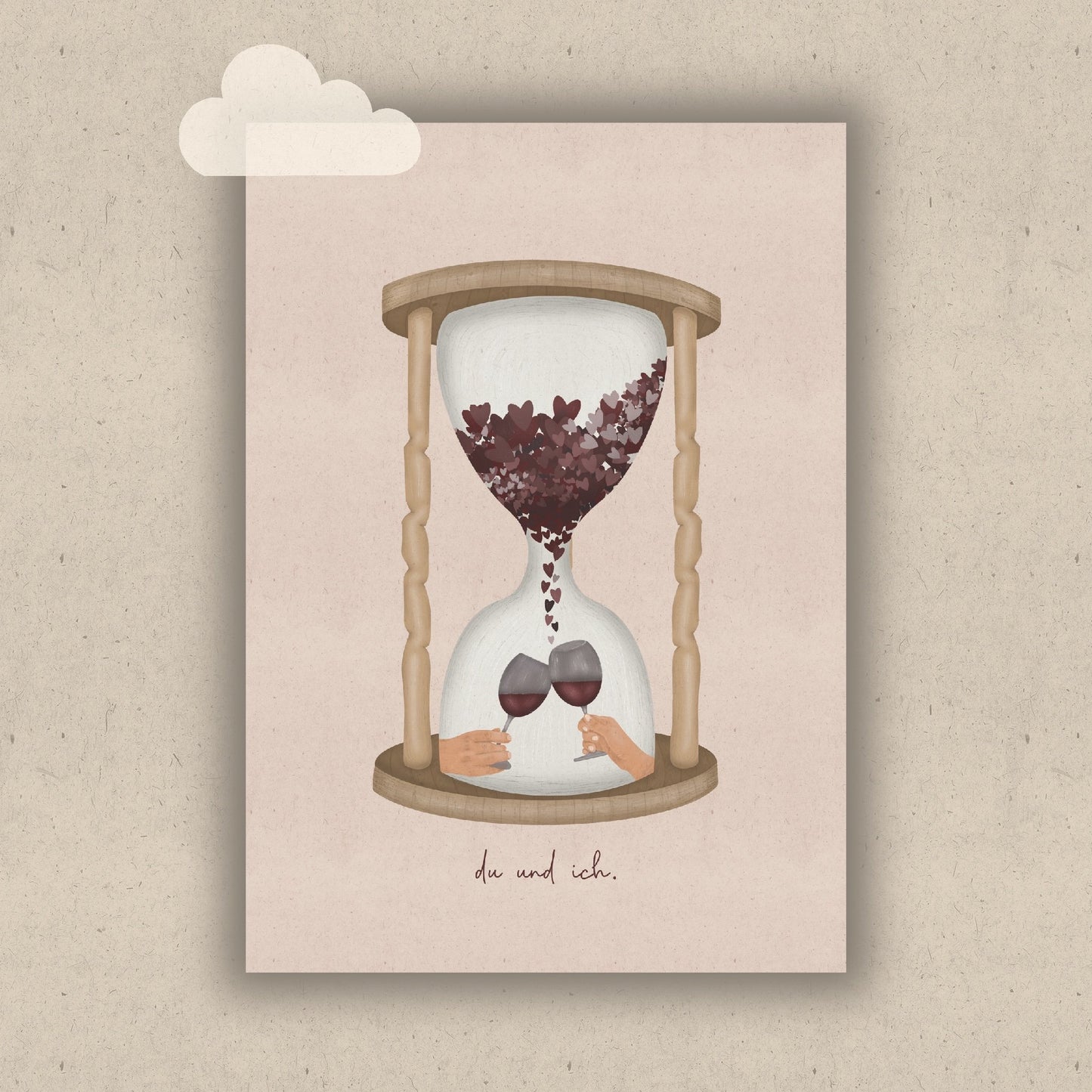 du und ich - Sanduhr