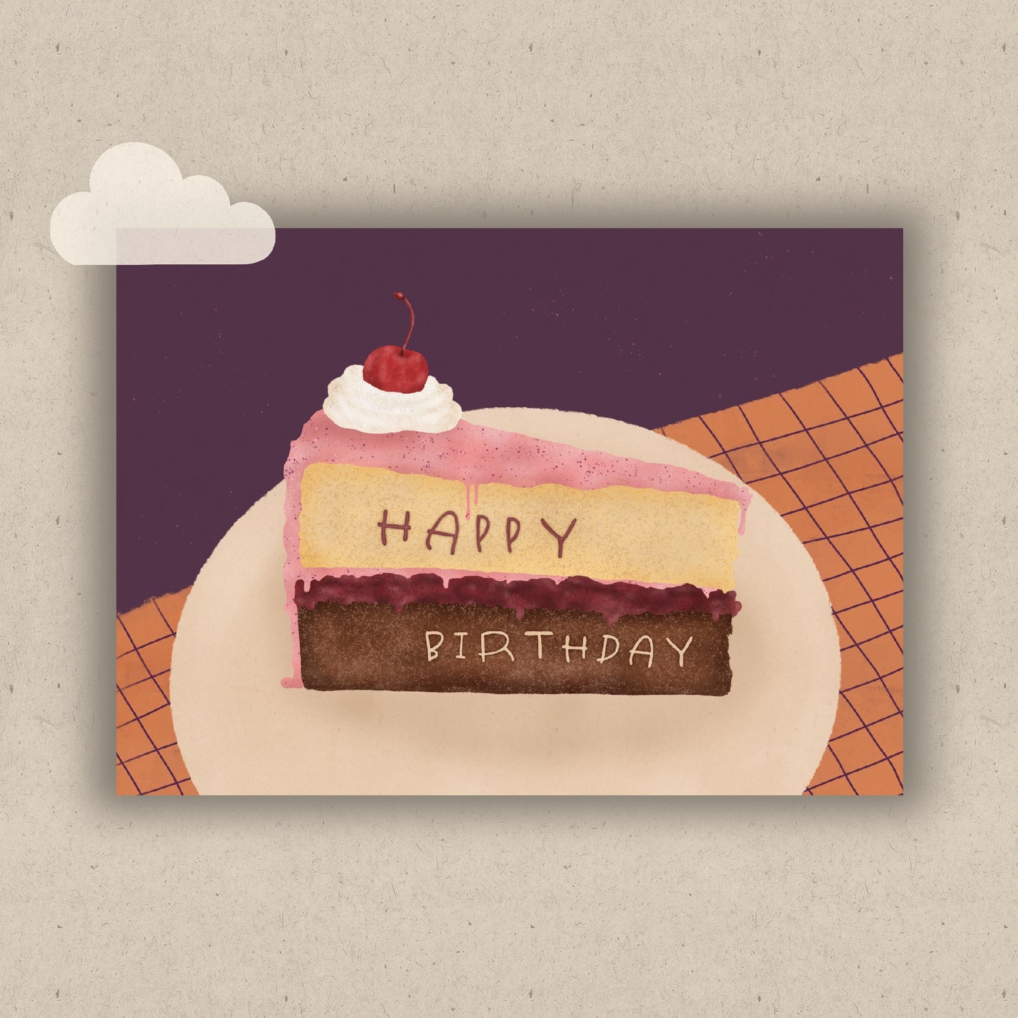 Happy Birthday- Torte