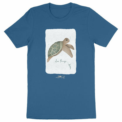 Slow Things Down - Unisex T-Shirt aus Bio-Baumwolle