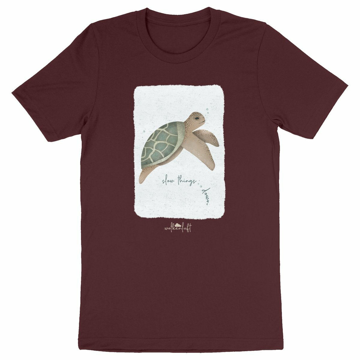 Slow Things Down - Unisex T-Shirt aus Bio-Baumwolle