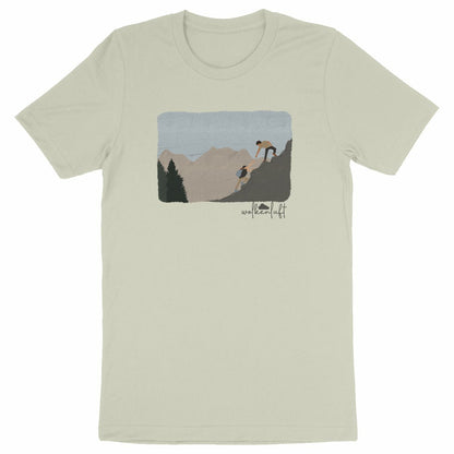 Zusammen schaffen wir alles. - Unisex T-Shirt aus Bio-Baumwolle