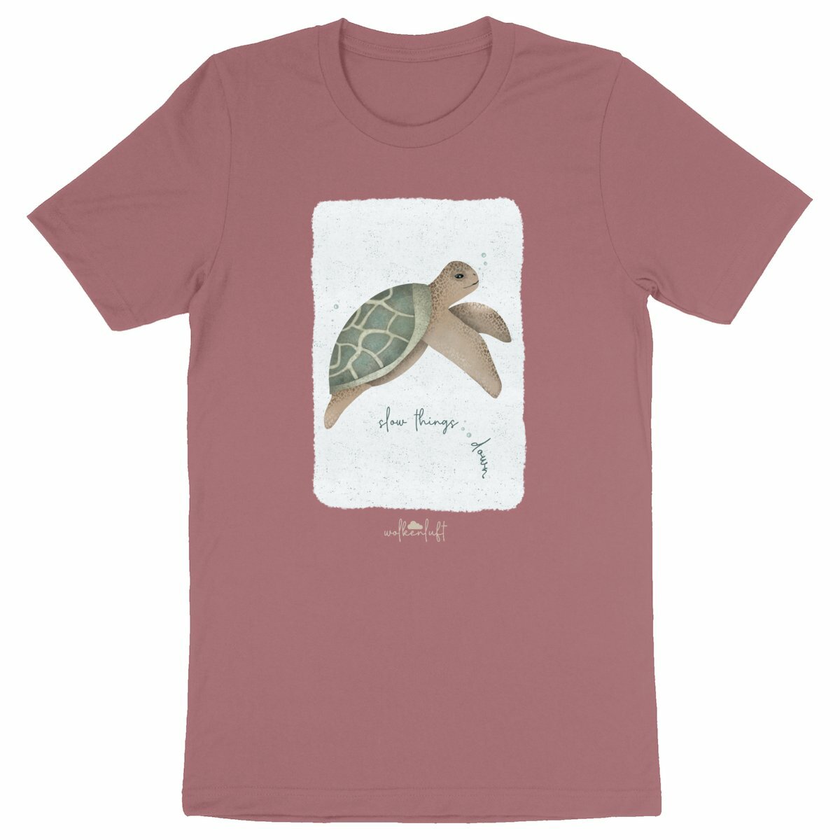 Slow Things Down - Unisex T-Shirt aus Bio-Baumwolle