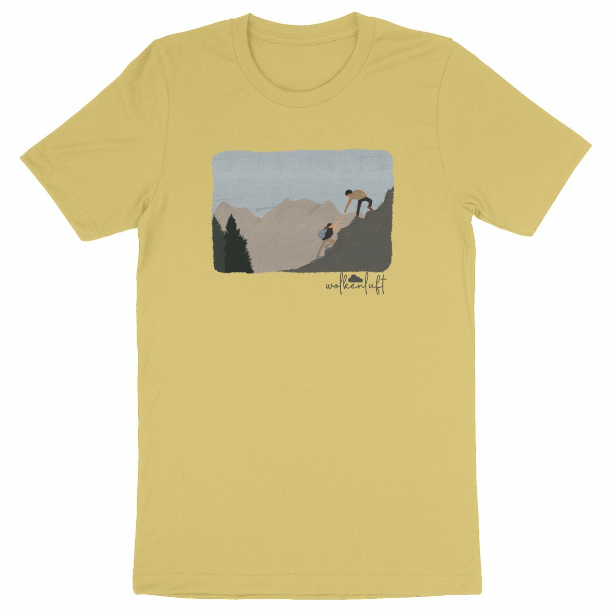Zusammen schaffen wir alles. - Unisex T-Shirt aus Bio-Baumwolle