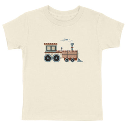 Abenteuer-Lokomotive - Kinder T-Shirt