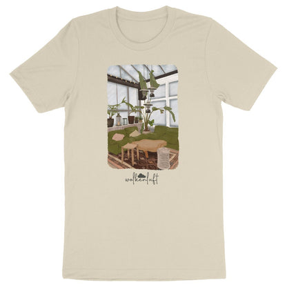 Branding - Unisex T-Shirt aus Bio-Baumwolle (pastell)