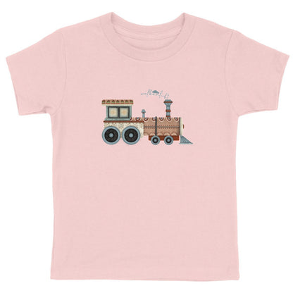 Abenteuer-Lokomotive - Kinder T-Shirt