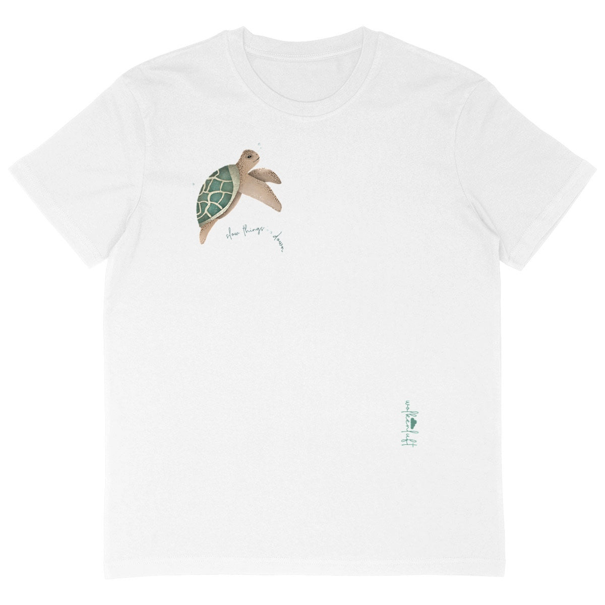 Slow Things Down - Oversized T-Shirt aus Bio-Baumwolle